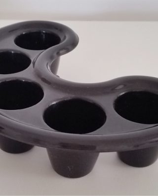 Bowl de manicura con reparticiones